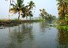 On a boat ride in Kumarakom 