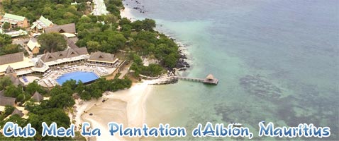 Club Med La Plantation d'Albion, Mauritius